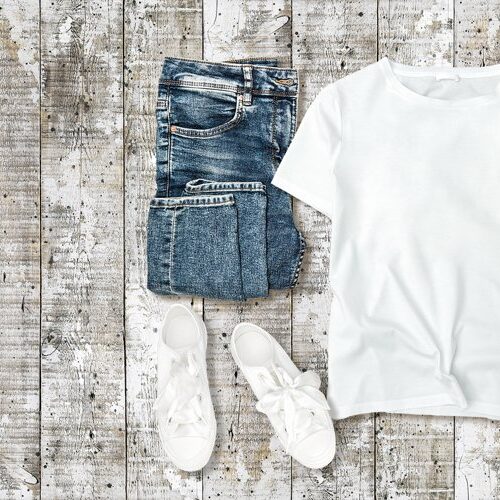 Art-Inspired Statement Tee